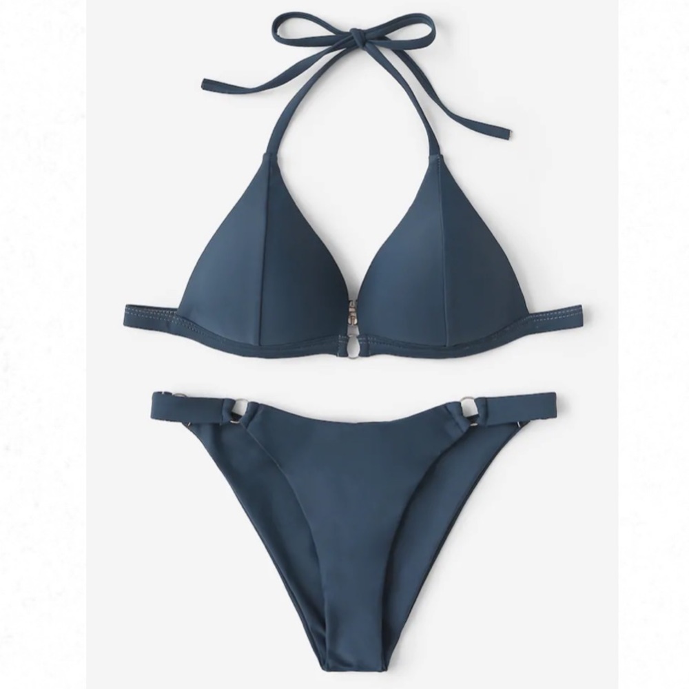Blue bathing suit
